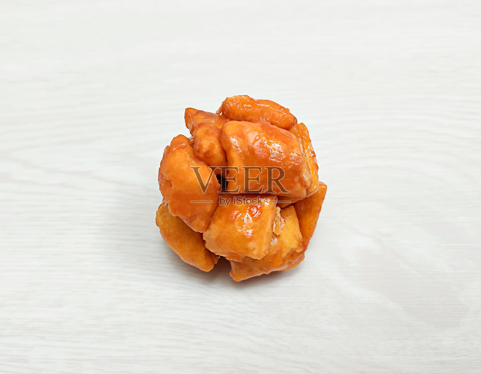 传统的墨西哥甜点，叫做Mueganos照片摄影图片