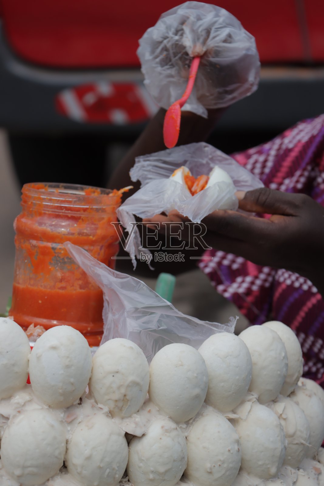 出售熟鸡蛋照片摄影图片