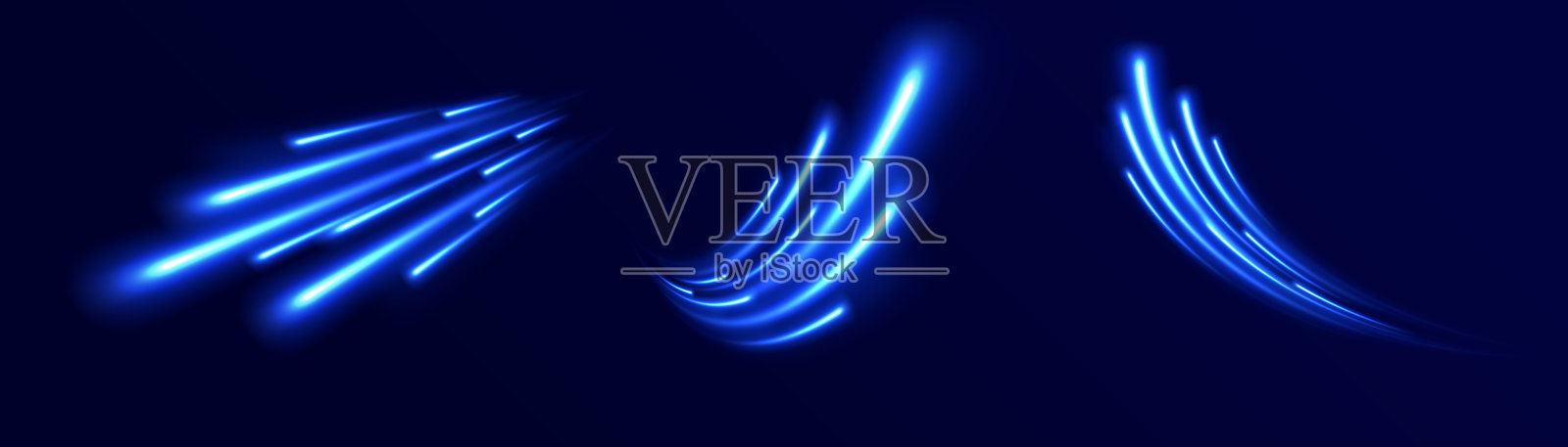 矢量魔法发光星光效果插画图片素材