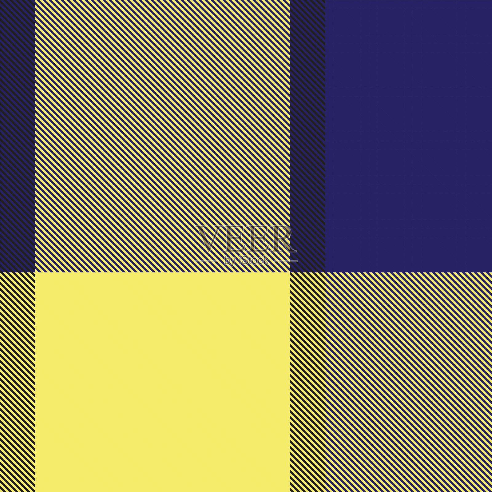 彩色经典格纹纹理无缝图案插画图片素材