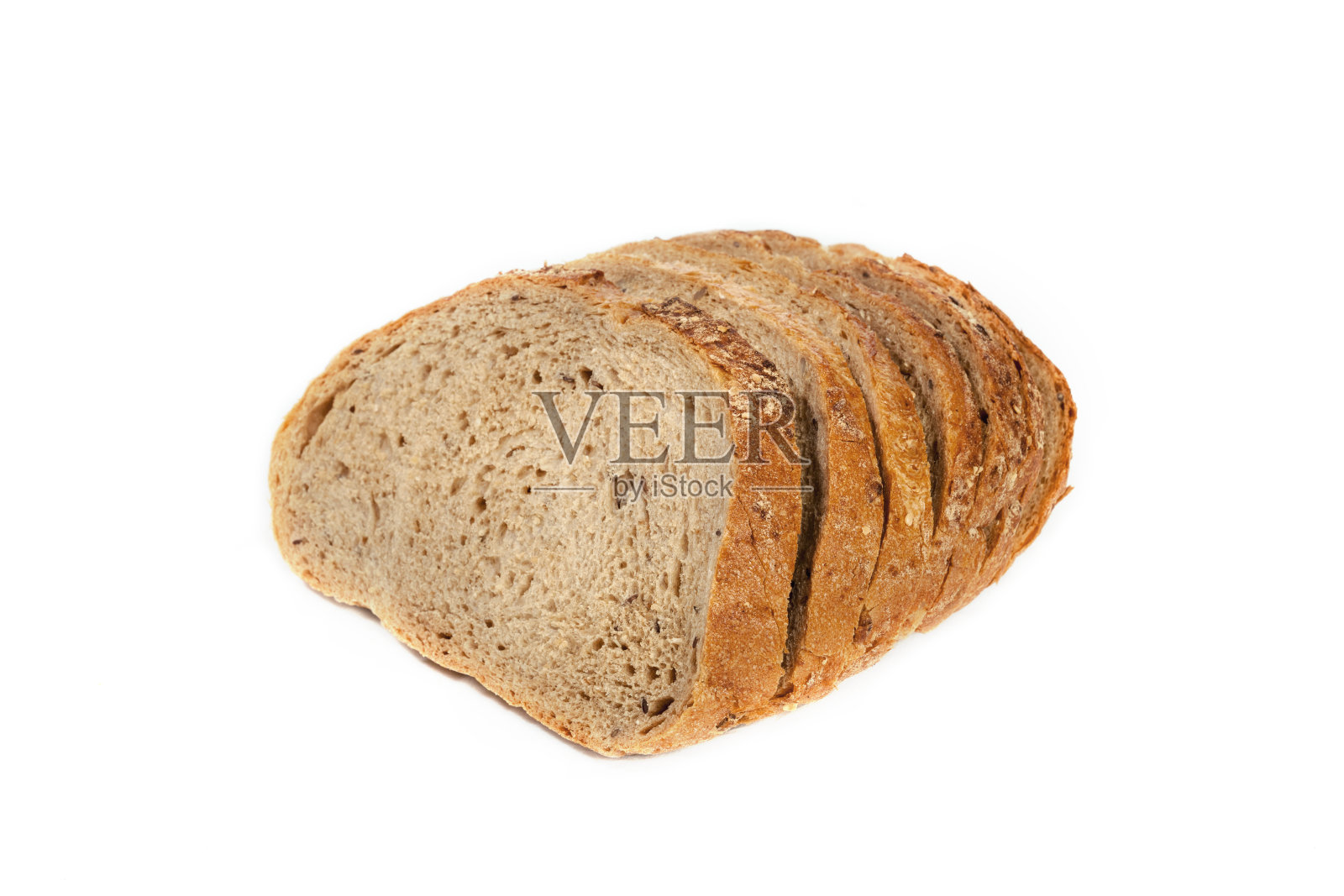 面包条孤立在白色背景上照片摄影图片