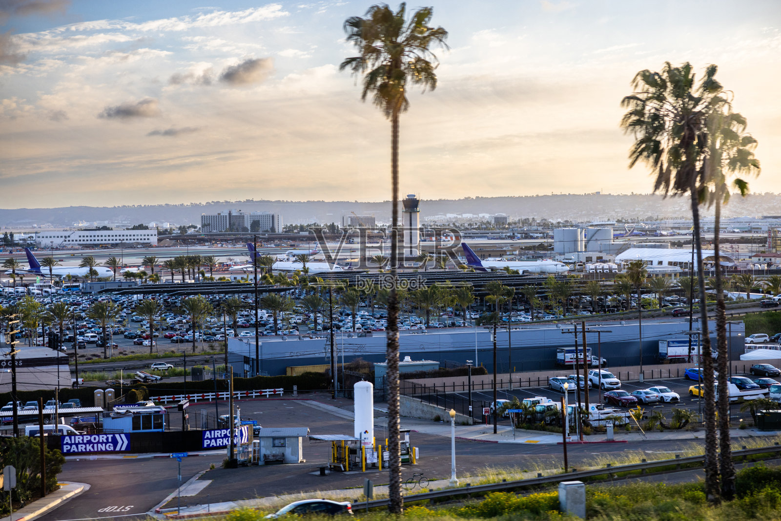 圣地亚哥国际机场照片摄影图片