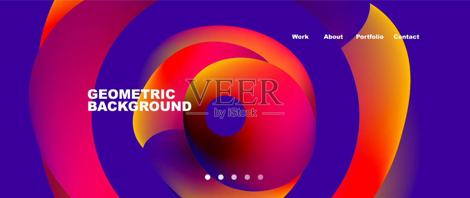 流体形状抽象背景插画图片素材