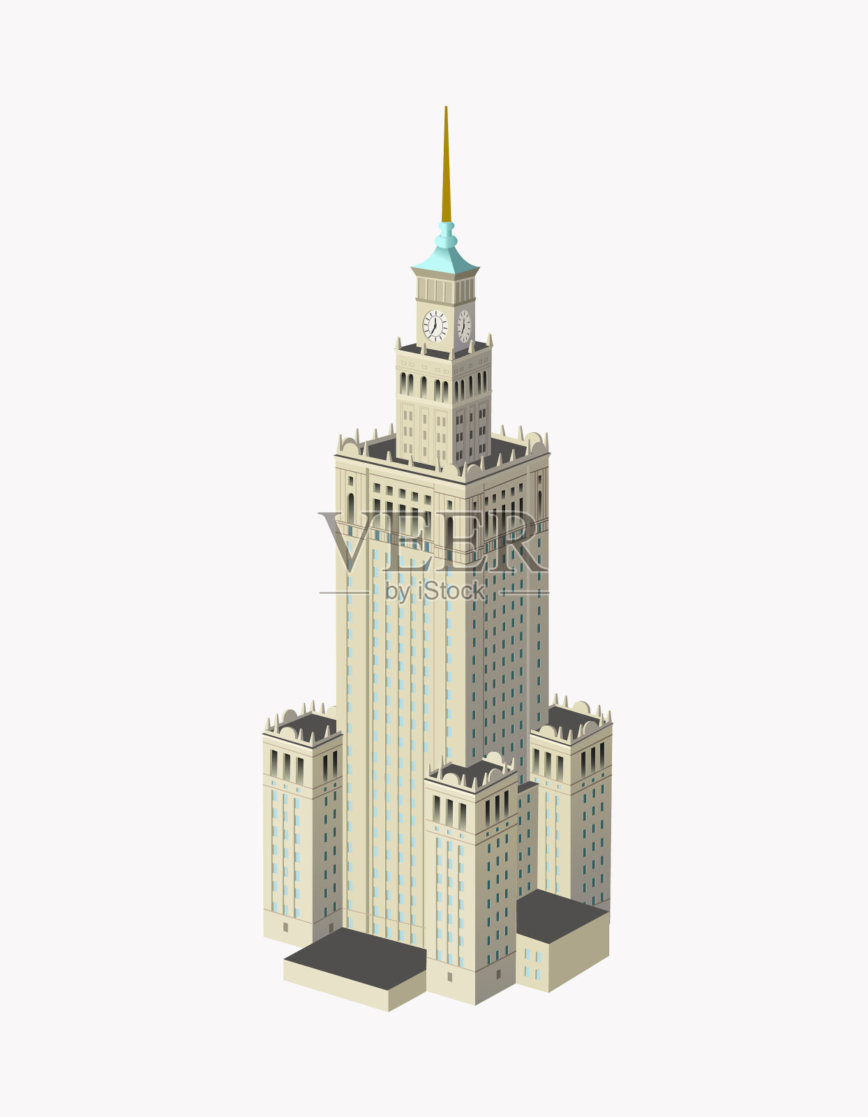 摩天大楼插画图片素材