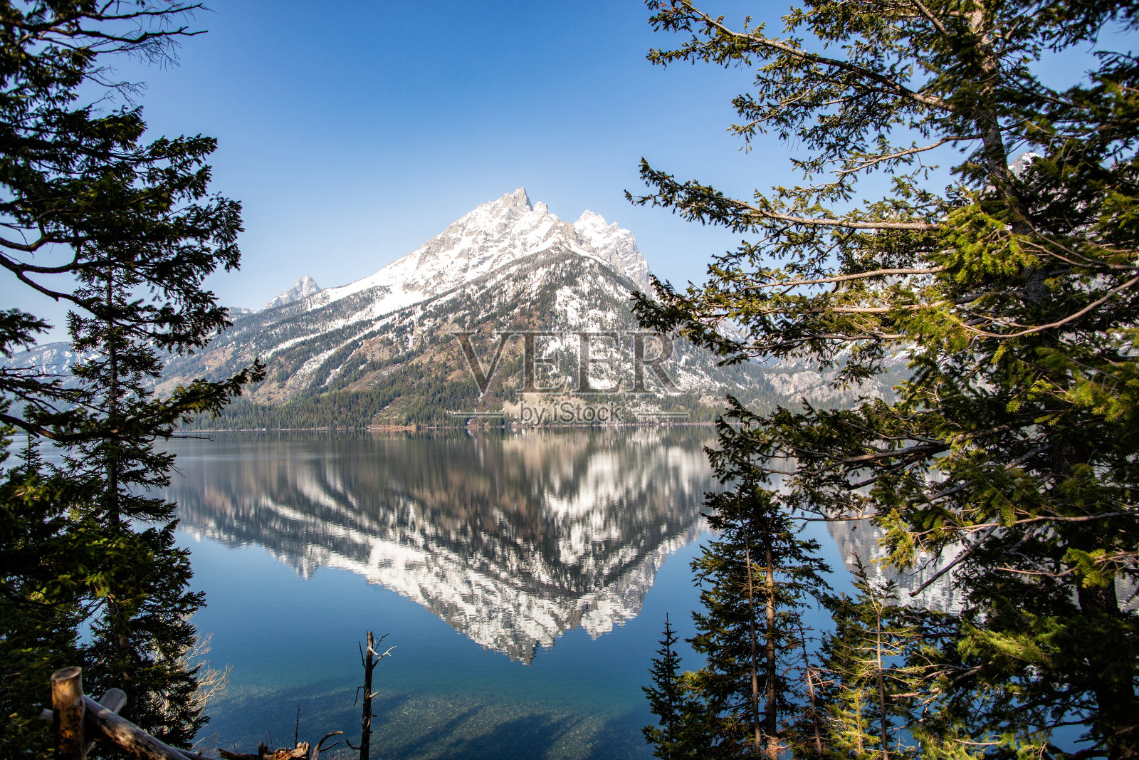 大提顿山脉照片摄影图片