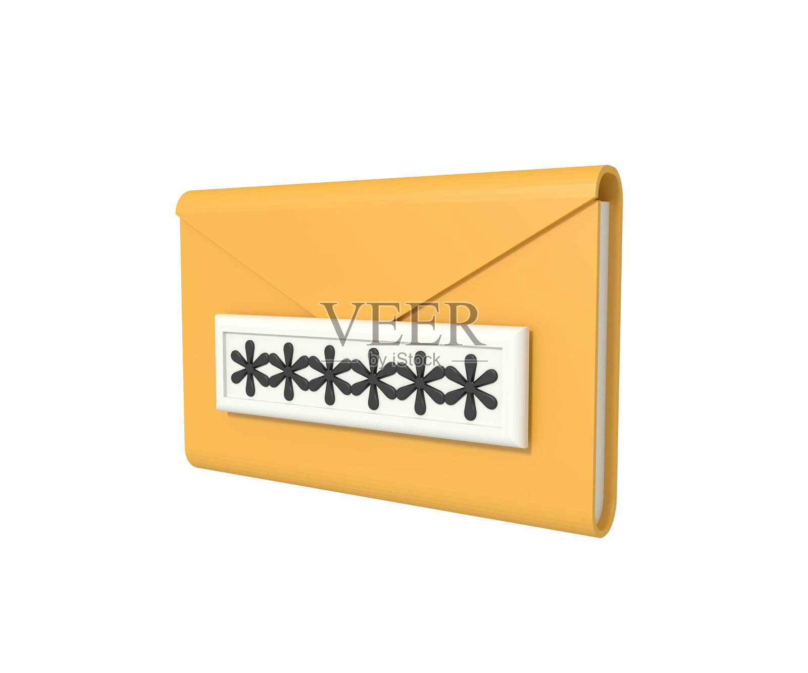 带密码的信封邮件锁照片摄影图片