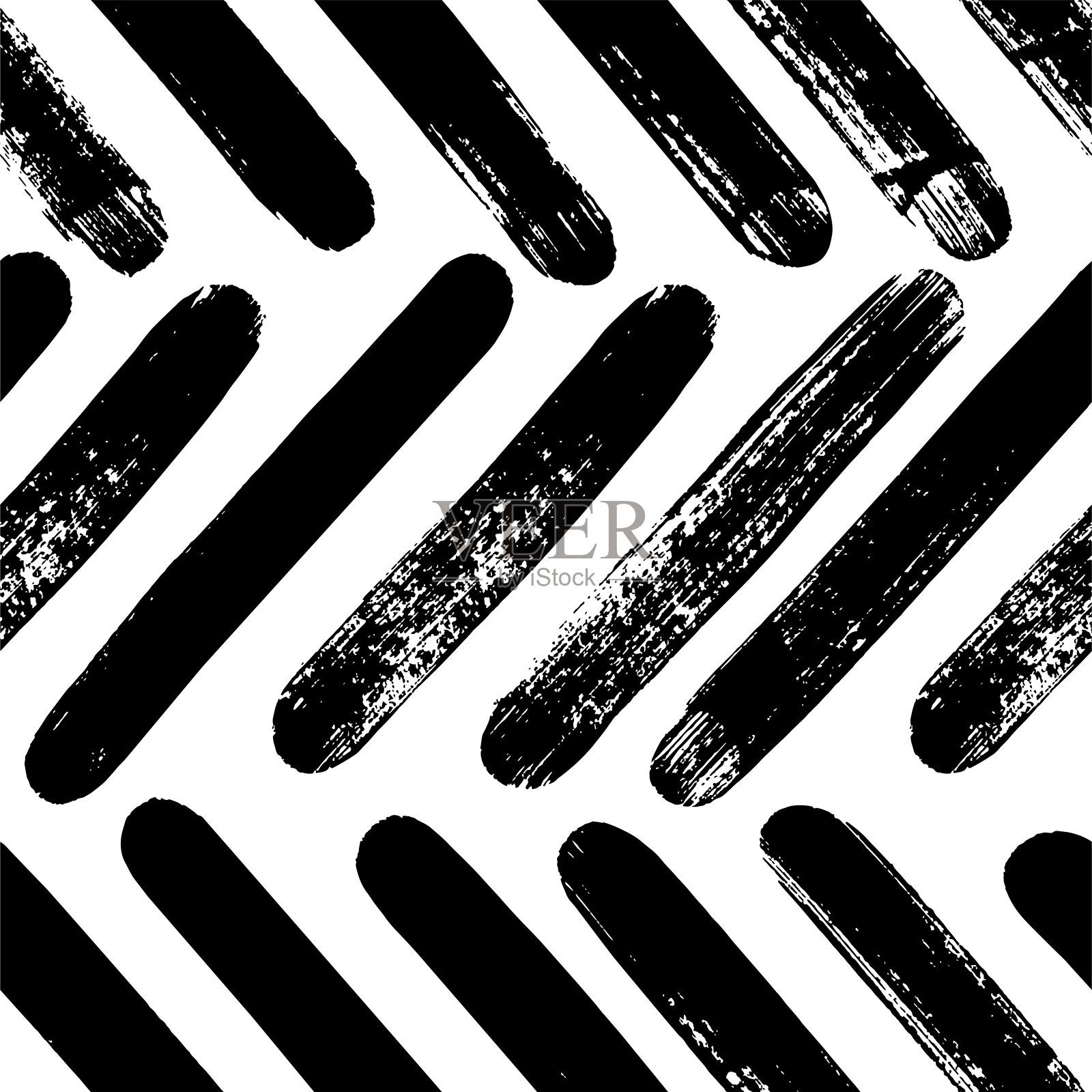 之字形纹路无缝图案。插画图片素材