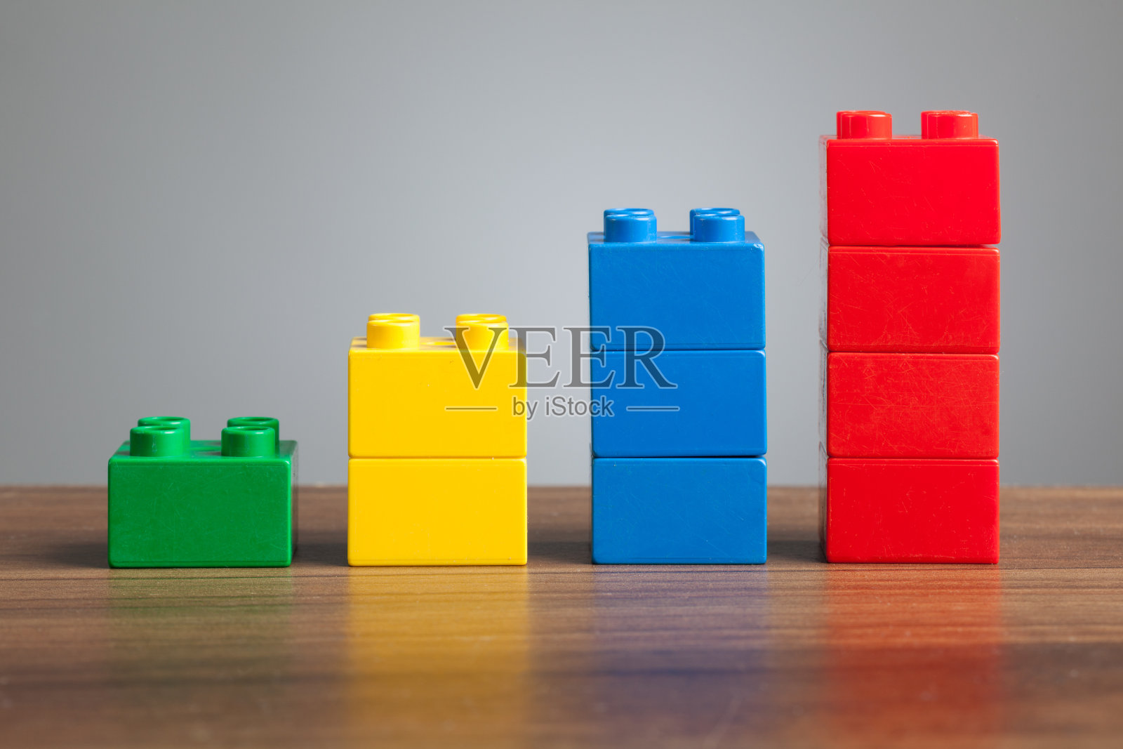 彩色积木特写照片摄影图片