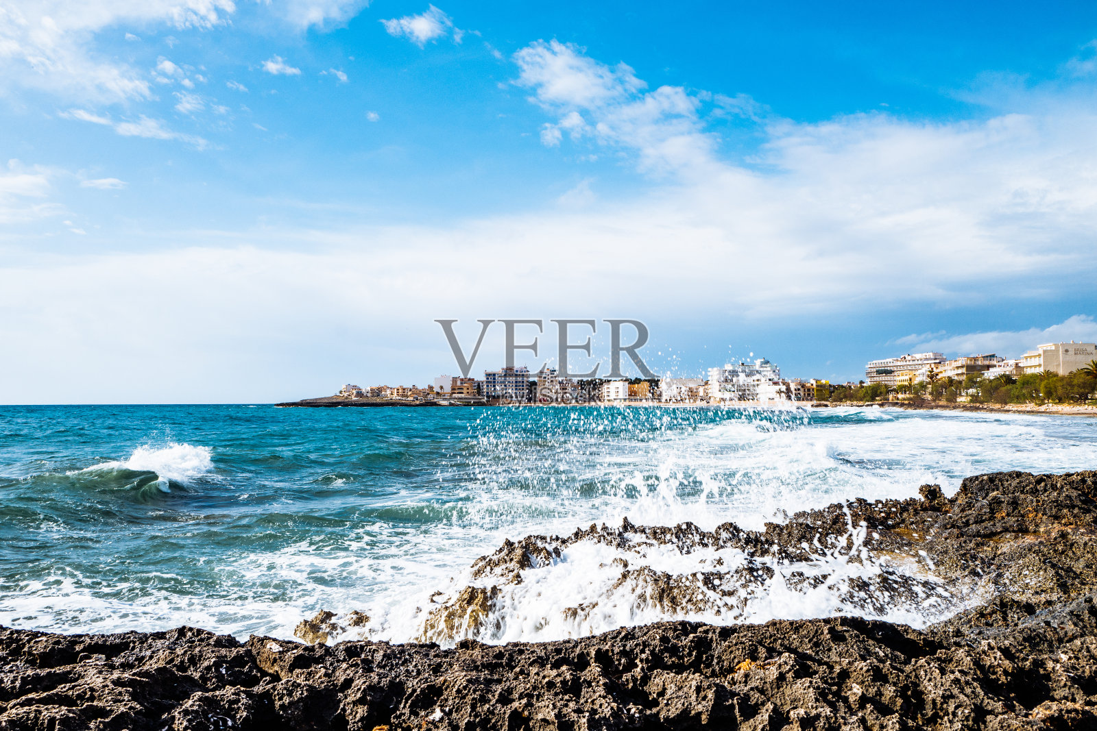 海对天的风景照片摄影图片