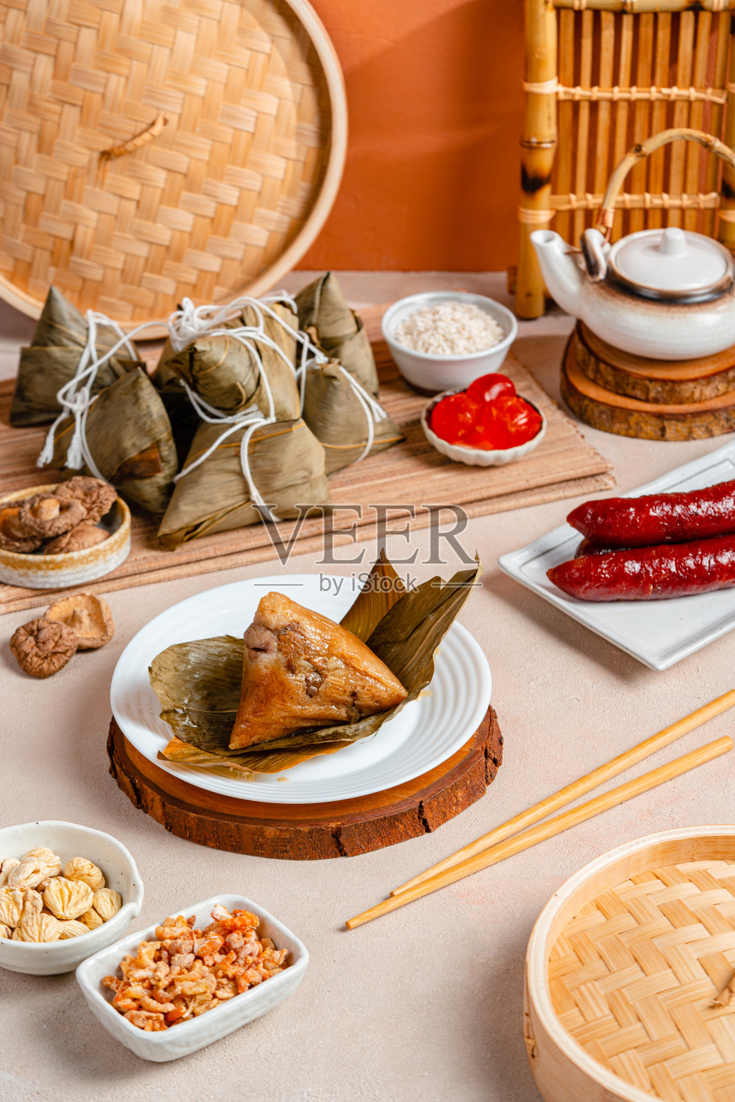 粽子或八仓照片摄影图片