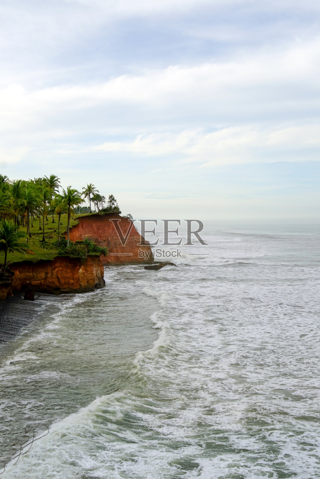海滩全景照片摄影图片