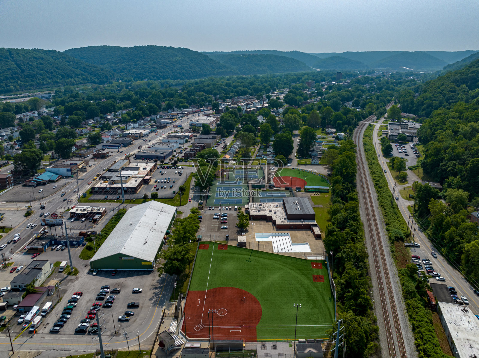 卡纳瓦市棒球场照片摄影图片