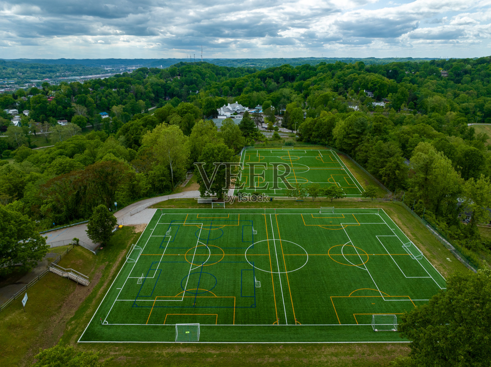 洛伦特雷斯特足球场照片摄影图片