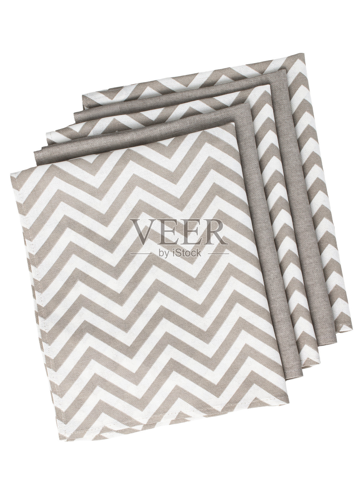 不同颜色的棉织物，无花纹的华夫毛巾，宏观照片摄影图片