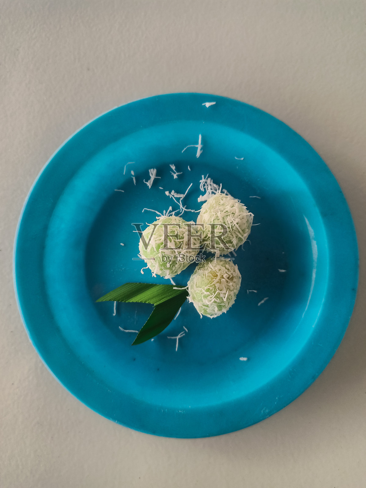 Klepon是一种传统小吃照片摄影图片