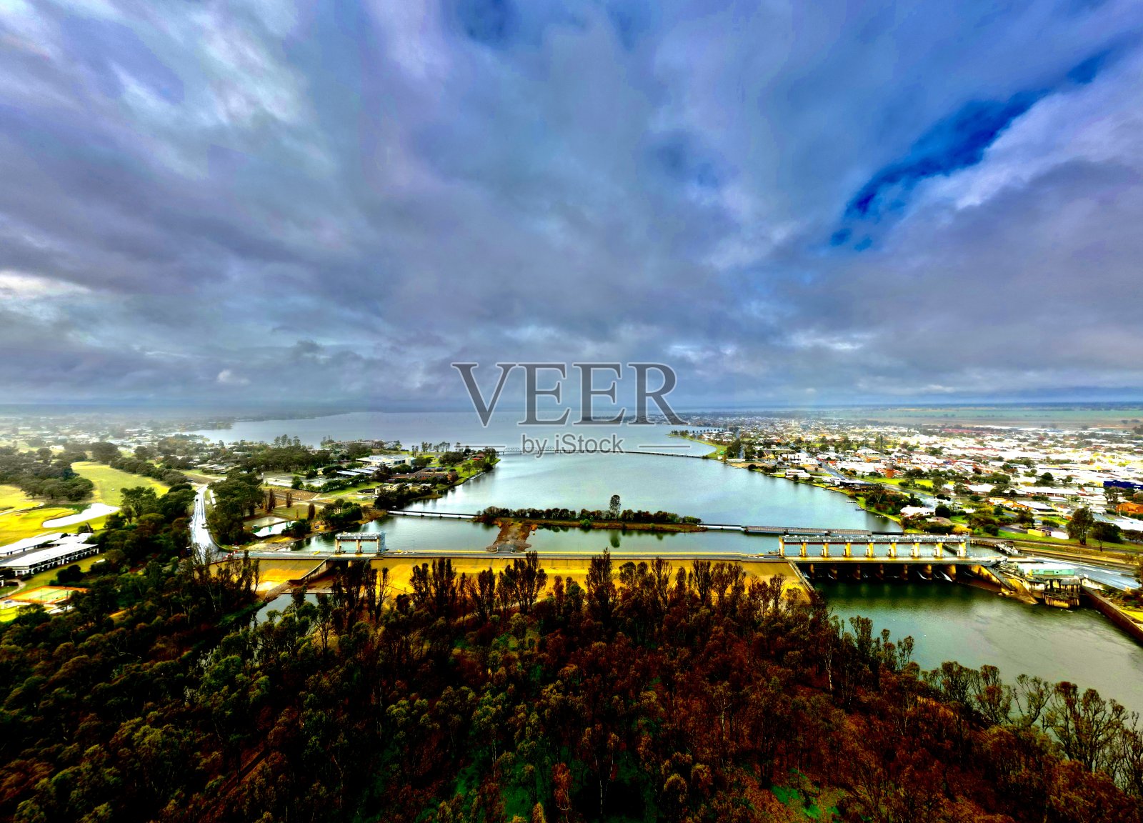 湖Mulwala照片摄影图片