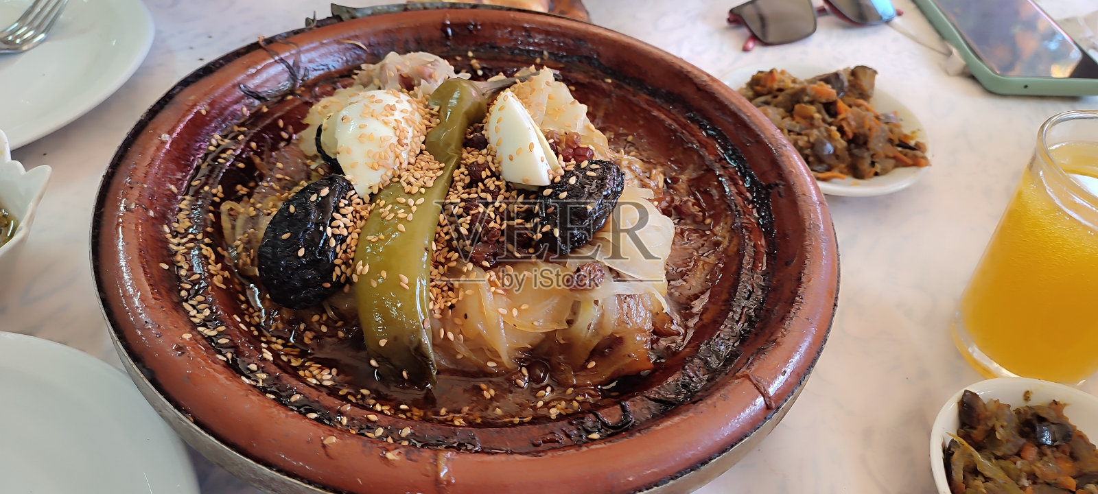 摩洛哥的塔金照片摄影图片