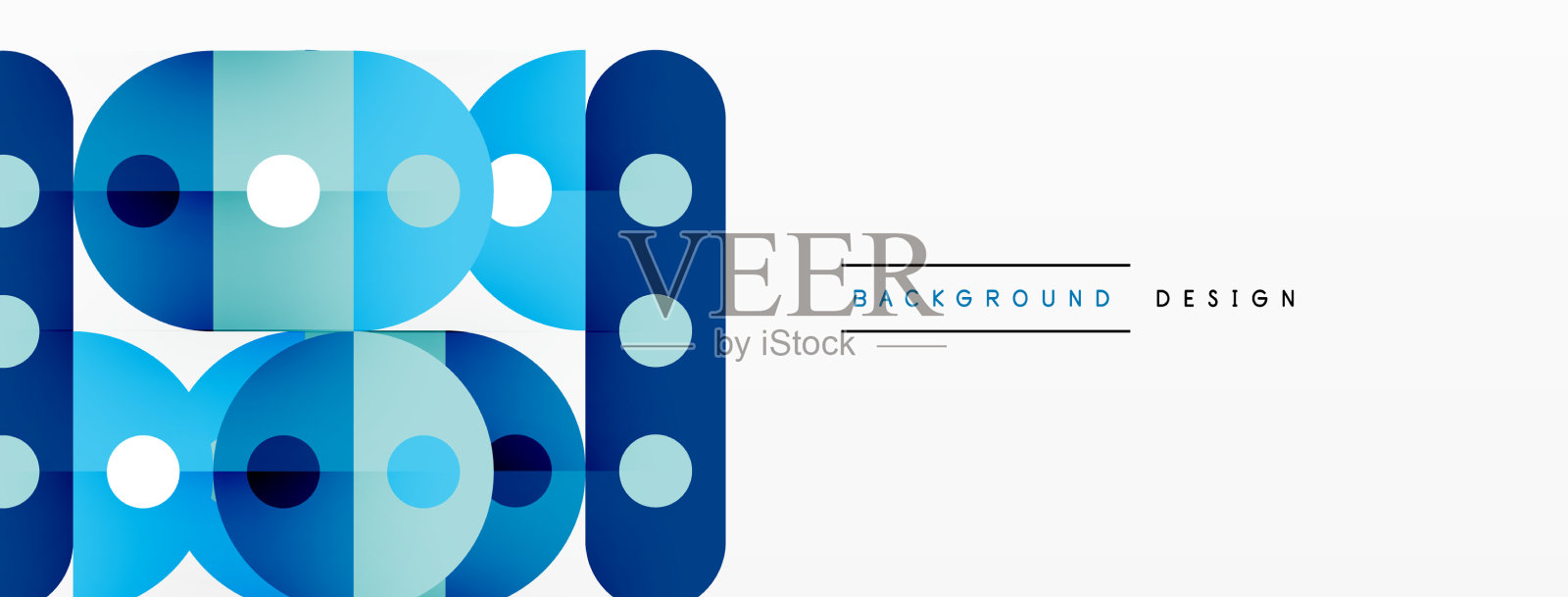 抽象技术登陆页面的背景与插画图片素材