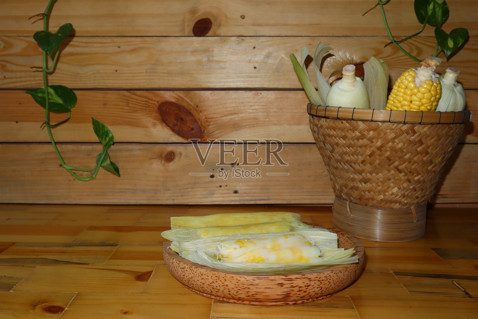 玉米饼是一种传统食品照片摄影图片