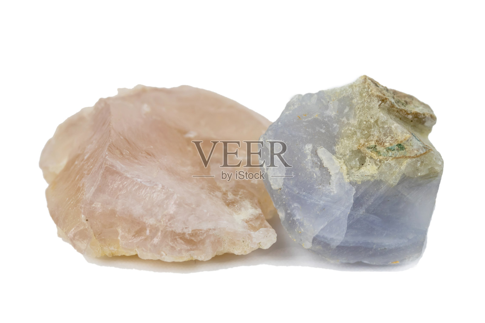 玫瑰石英矿物配件照片摄影图片