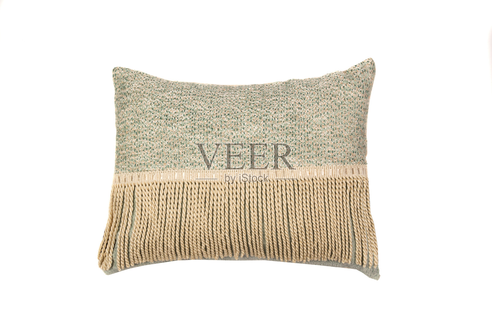 彩色装饰枕头孤立的白色背景照片摄影图片