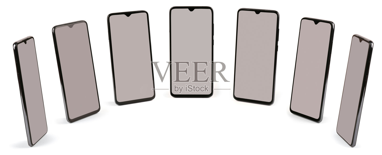 手机的屏幕是空白的照片摄影图片