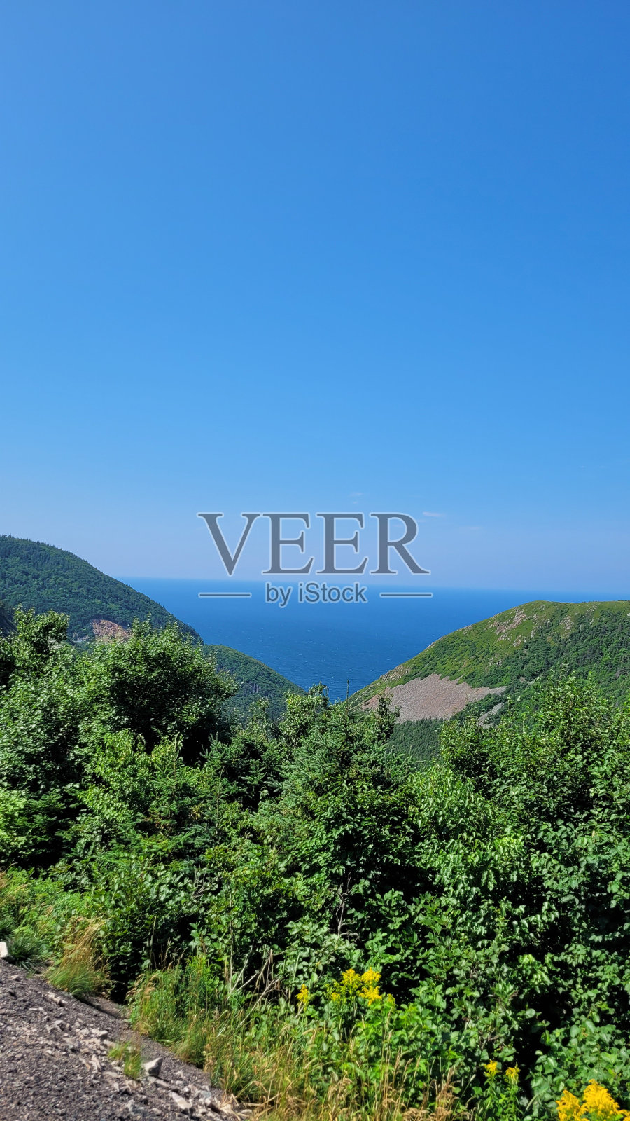 山谷及海湾(2)照片摄影图片