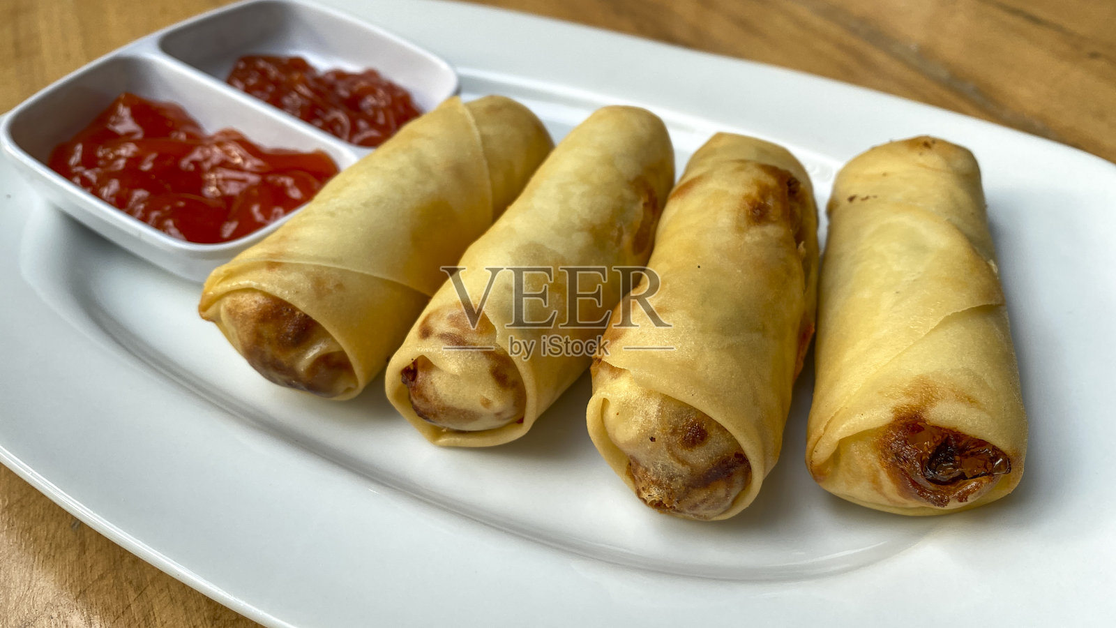 春卷照片摄影图片