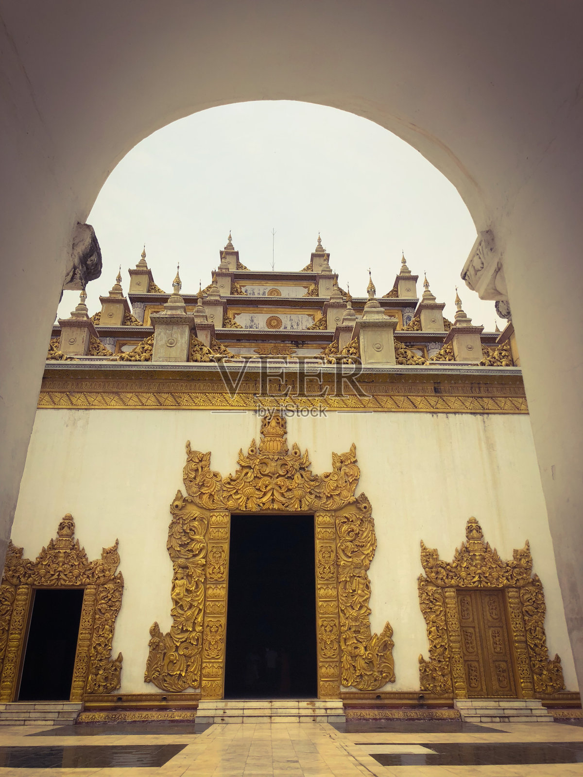 曼德勒，缅甸第二大城市——缅甸照片摄影图片