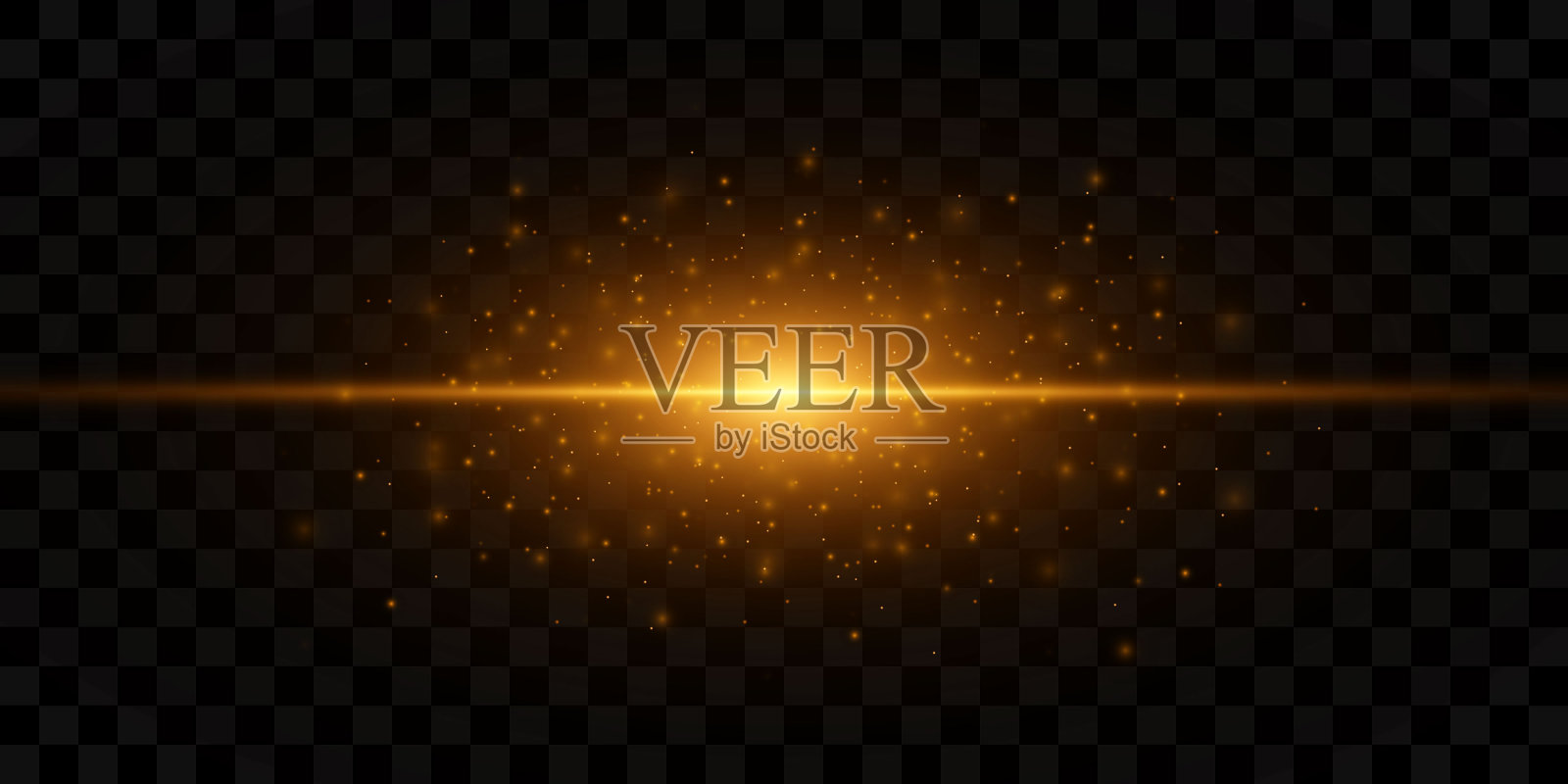 光的线。神奇的光芒，光的微粒插画图片素材