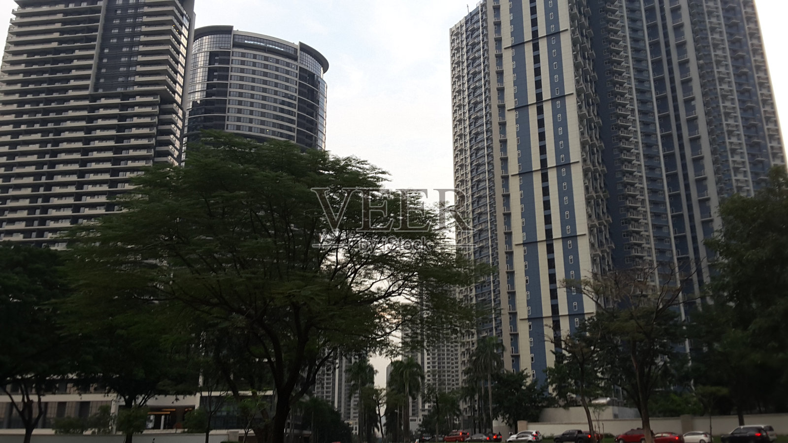 菲律宾马尼拉大都会马卡蒂的建筑照片摄影图片