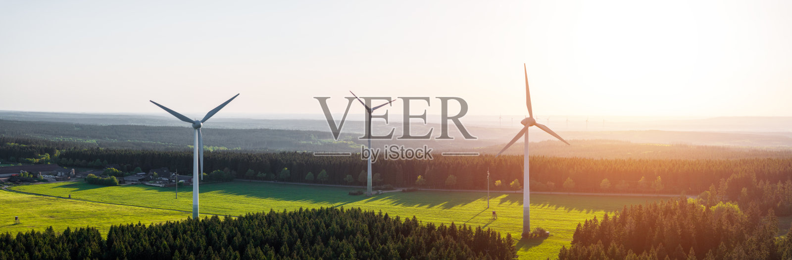 风力发电照片摄影图片