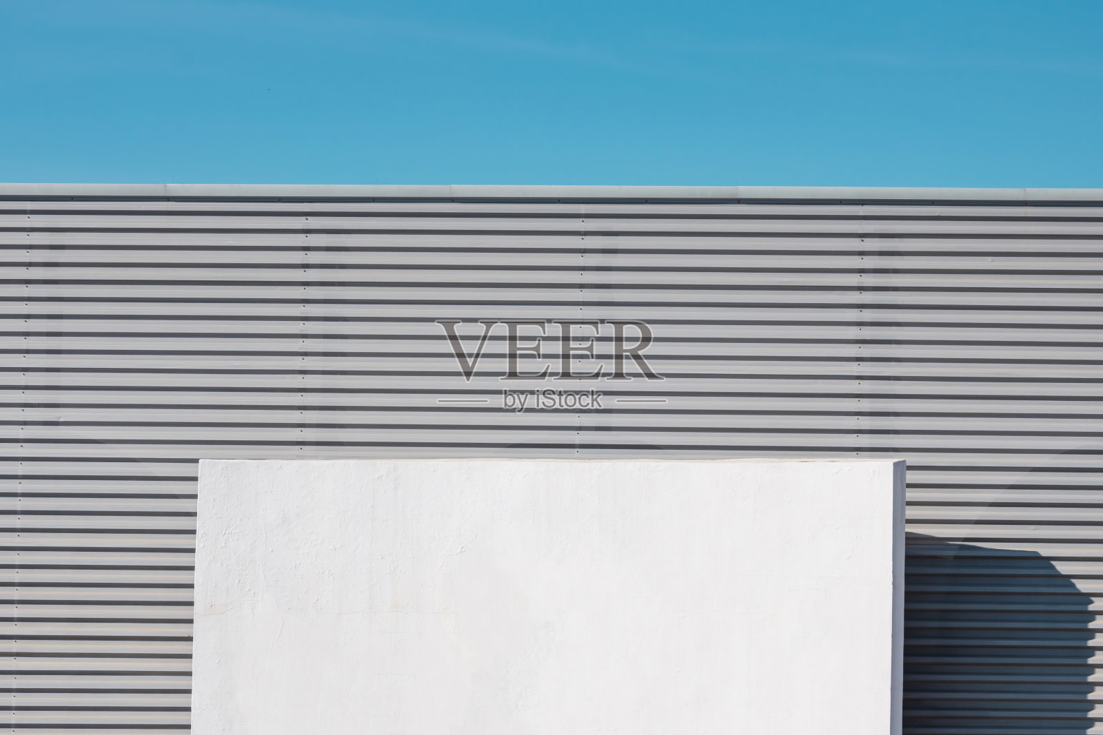 现代抽象建筑。照片摄影图片