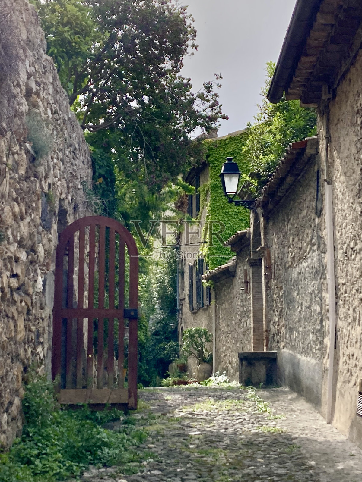 法国-阿尔卑斯-滨海-比奥村照片摄影图片