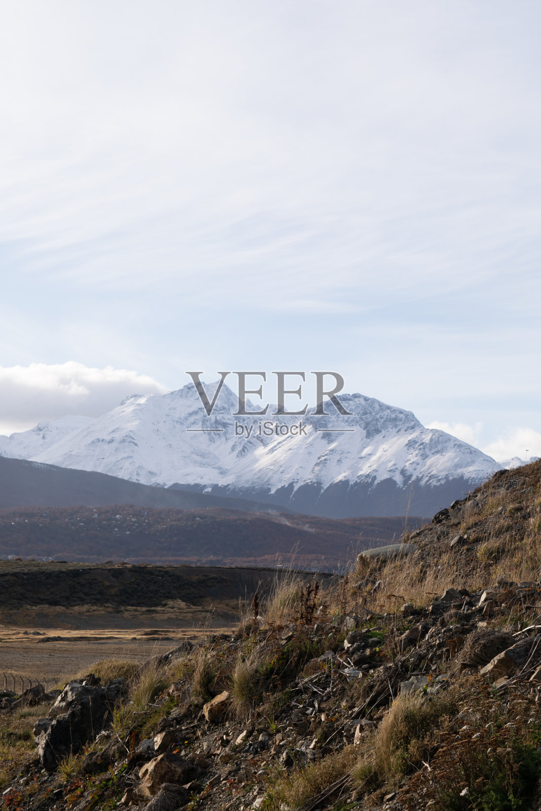 乌斯怀亚的巴塔哥尼亚安第斯山脉照片摄影图片