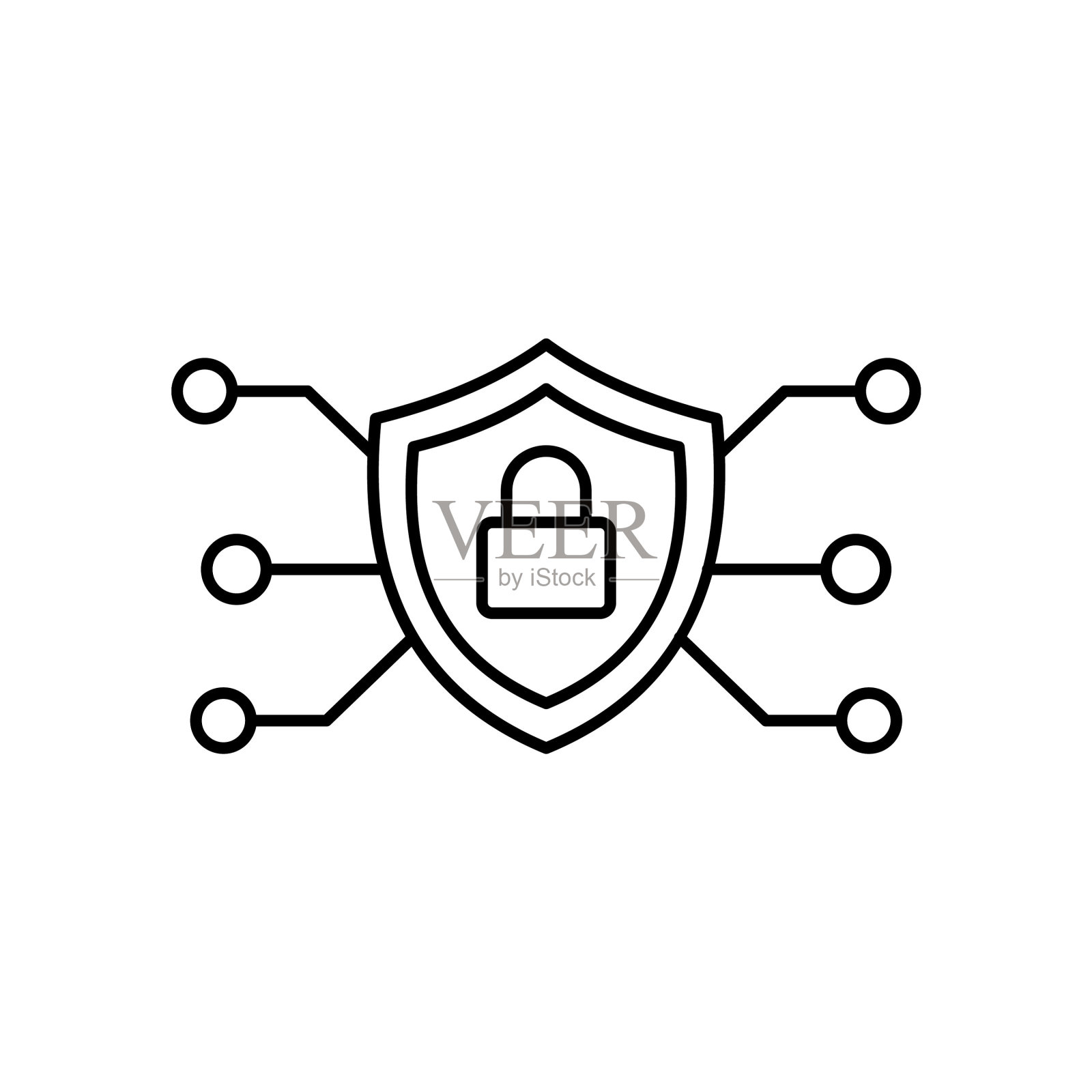 保护矢量图标插画图片素材