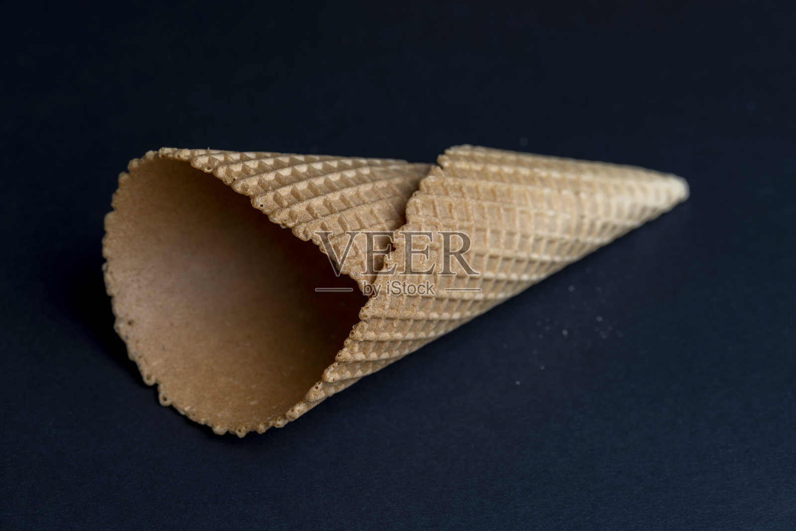 冰淇淋的华夫蛋筒照片摄影图片