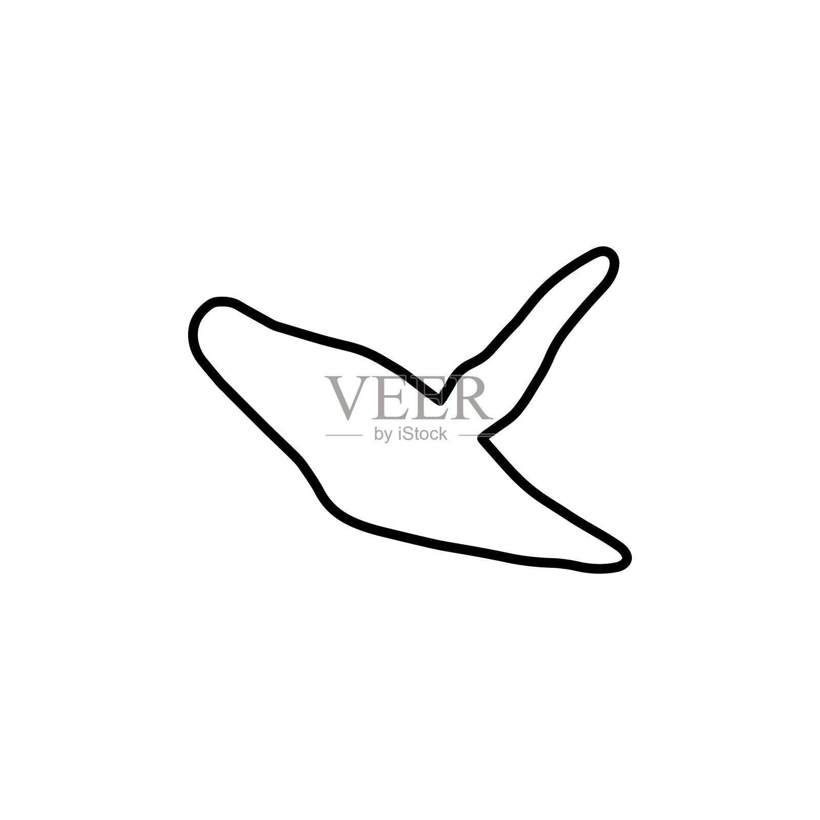 鲸鱼，黑线轮廓海洋动物。斯堪的纳维亚风格的白色背景上的海洋生物。伟大的海报，卡片，服装印刷。矢量图插画图片素材