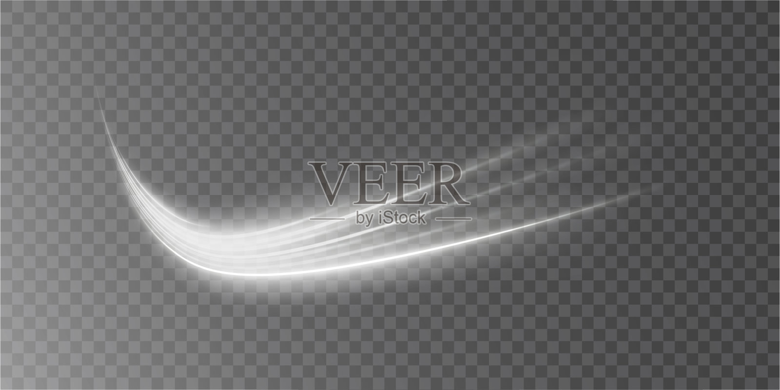 霓虹灯line_white_5插画图片素材