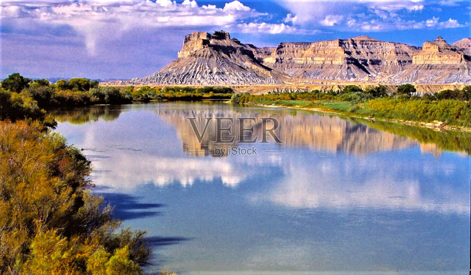 绿河-犹他州照片摄影图片