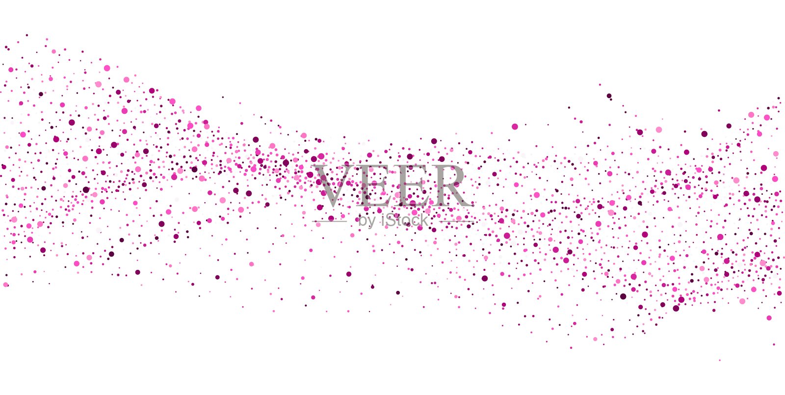 抽象闪亮的紫色闪光设计元素插画图片素材