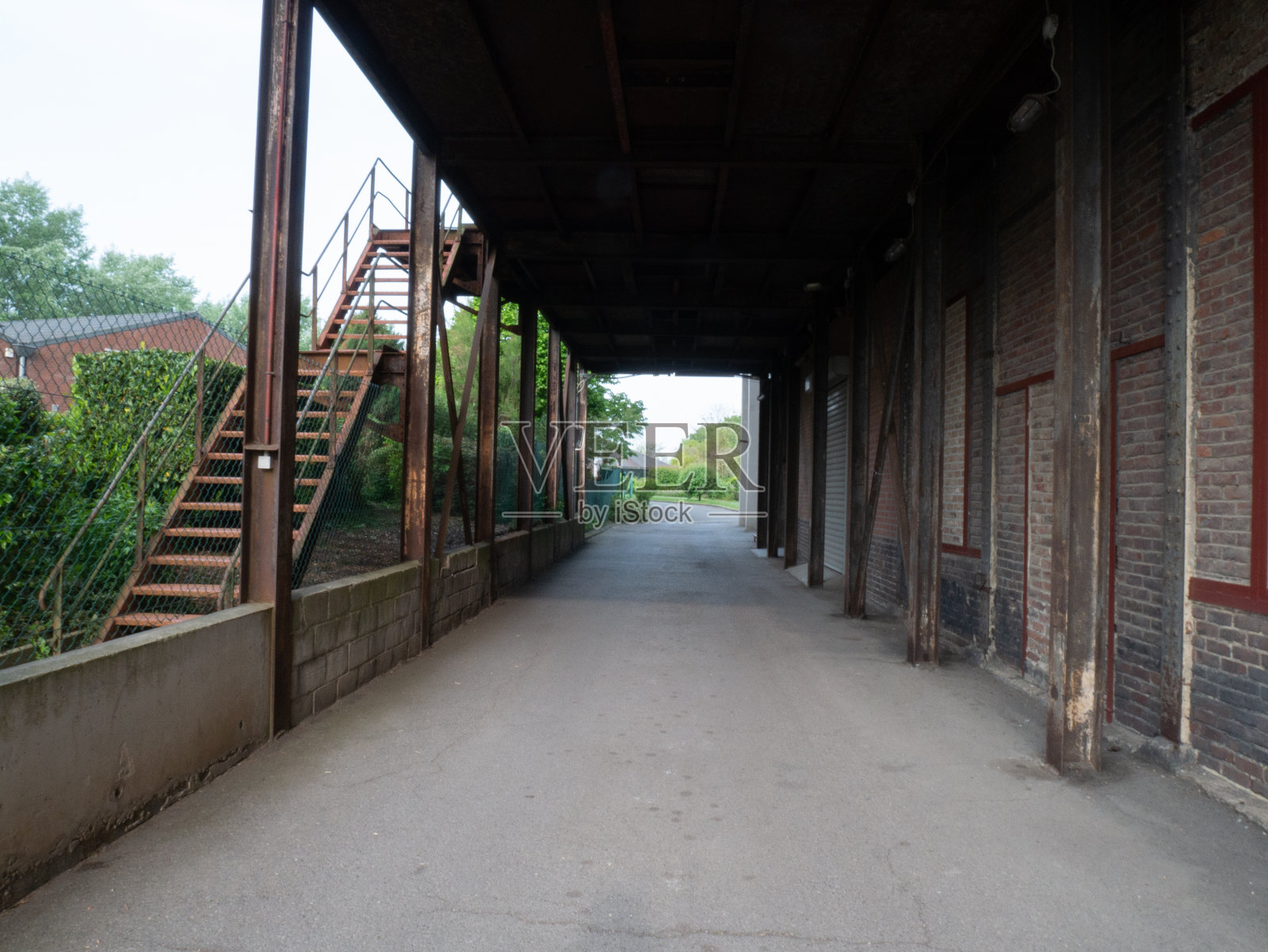 旧煤矿的比利时煤矿在瓦隆-比利时-欧洲照片摄影图片