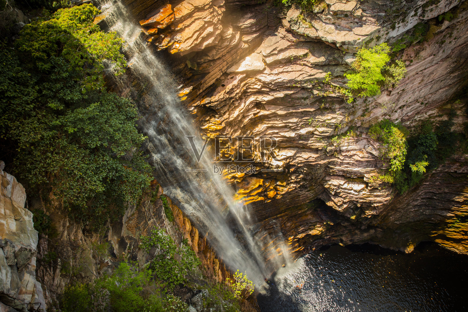 Buracao瀑布照片摄影图片