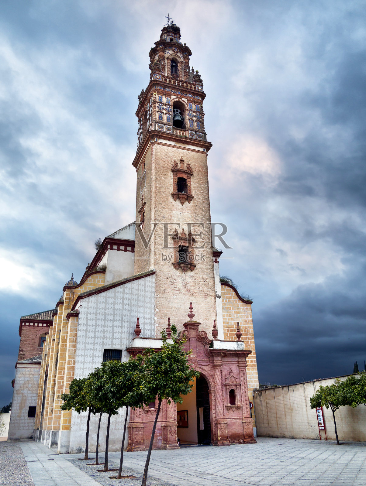 帕尔马德尔里奥的教堂照片摄影图片