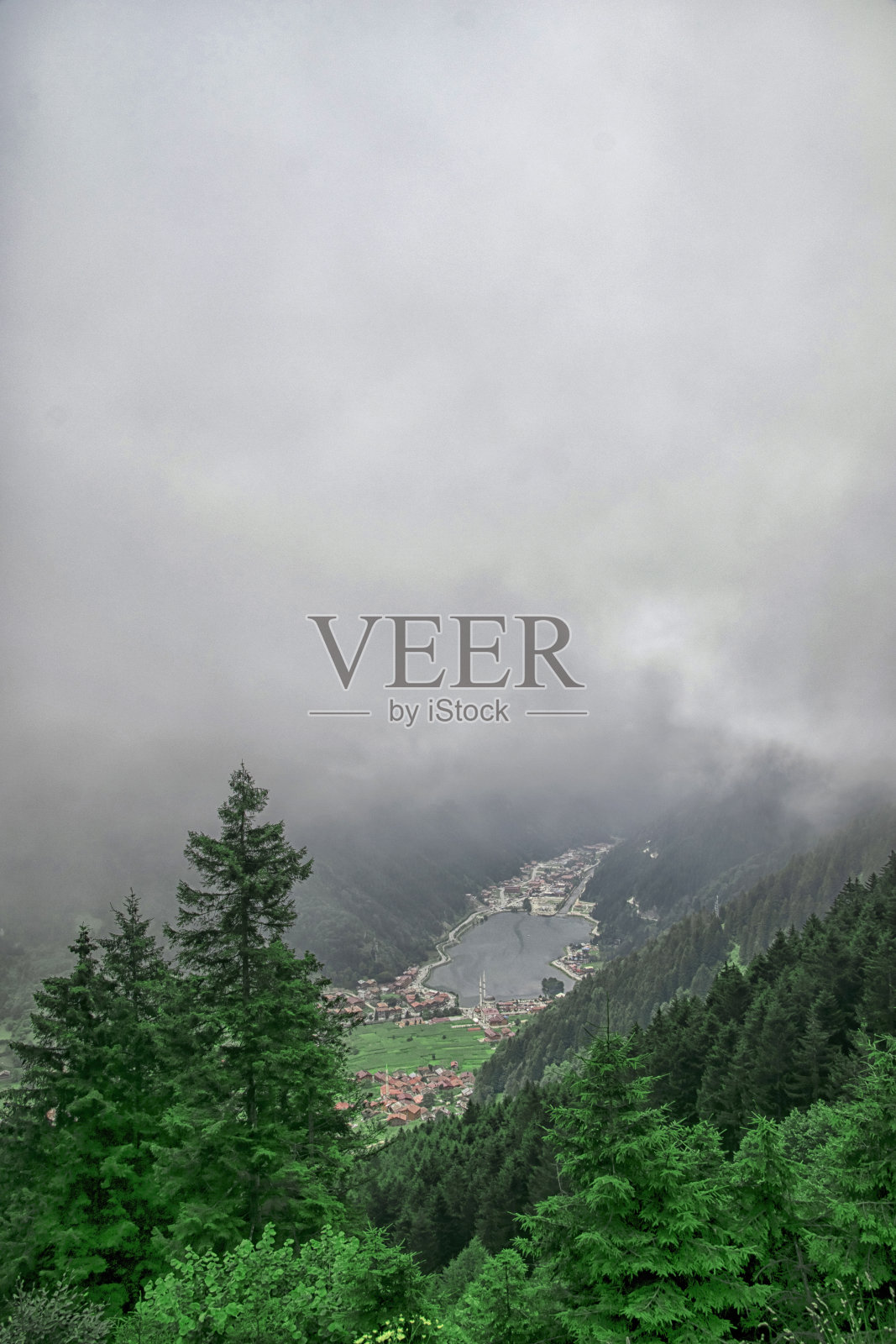 Uzungol是土耳其最重要的旅游胜地之一照片摄影图片