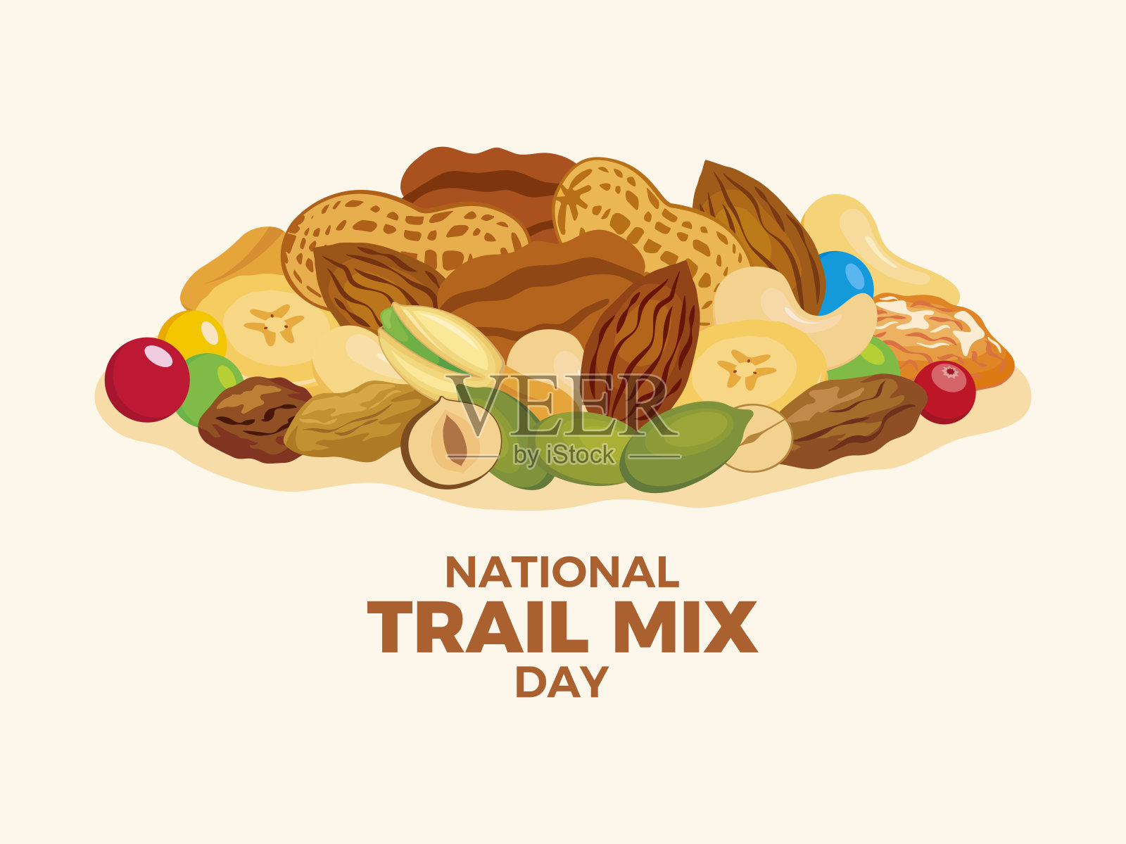 国家野味混合日矢量插图插画图片素材