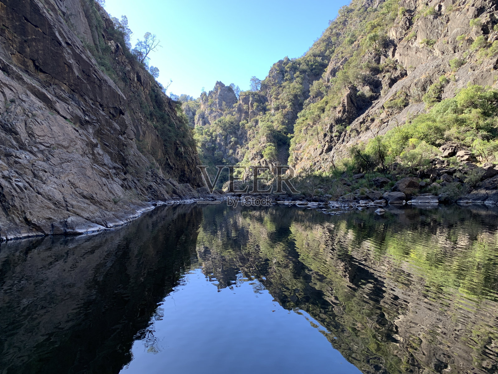峡谷反射照片摄影图片