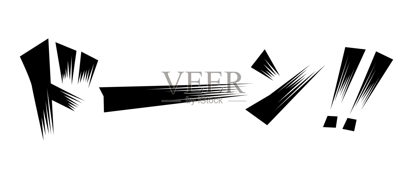 在白色背景上孤立的boom拟声词插图插画图片素材