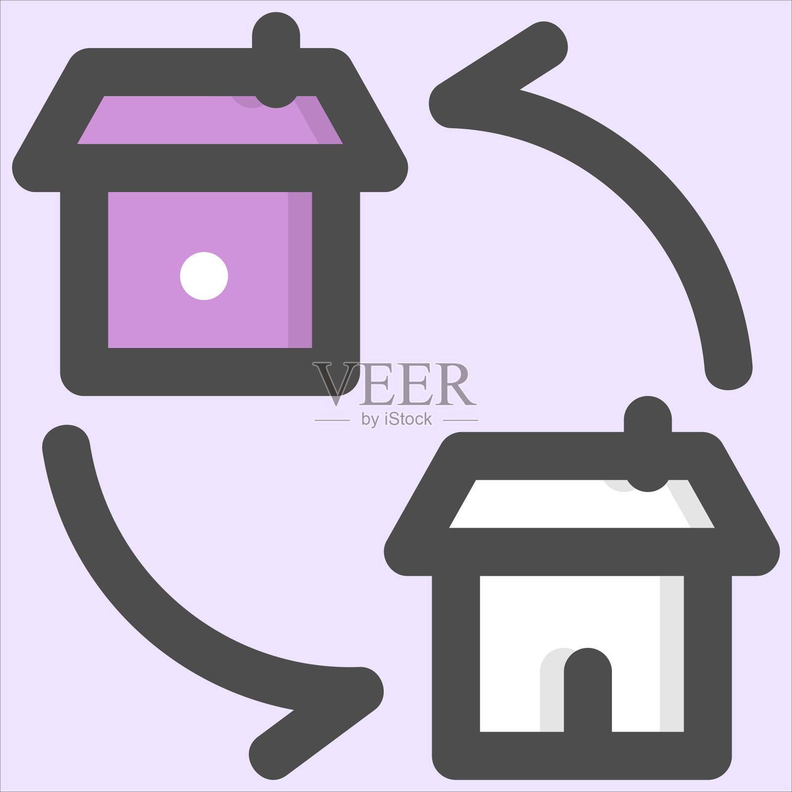 房地产，交易所图标图标素材