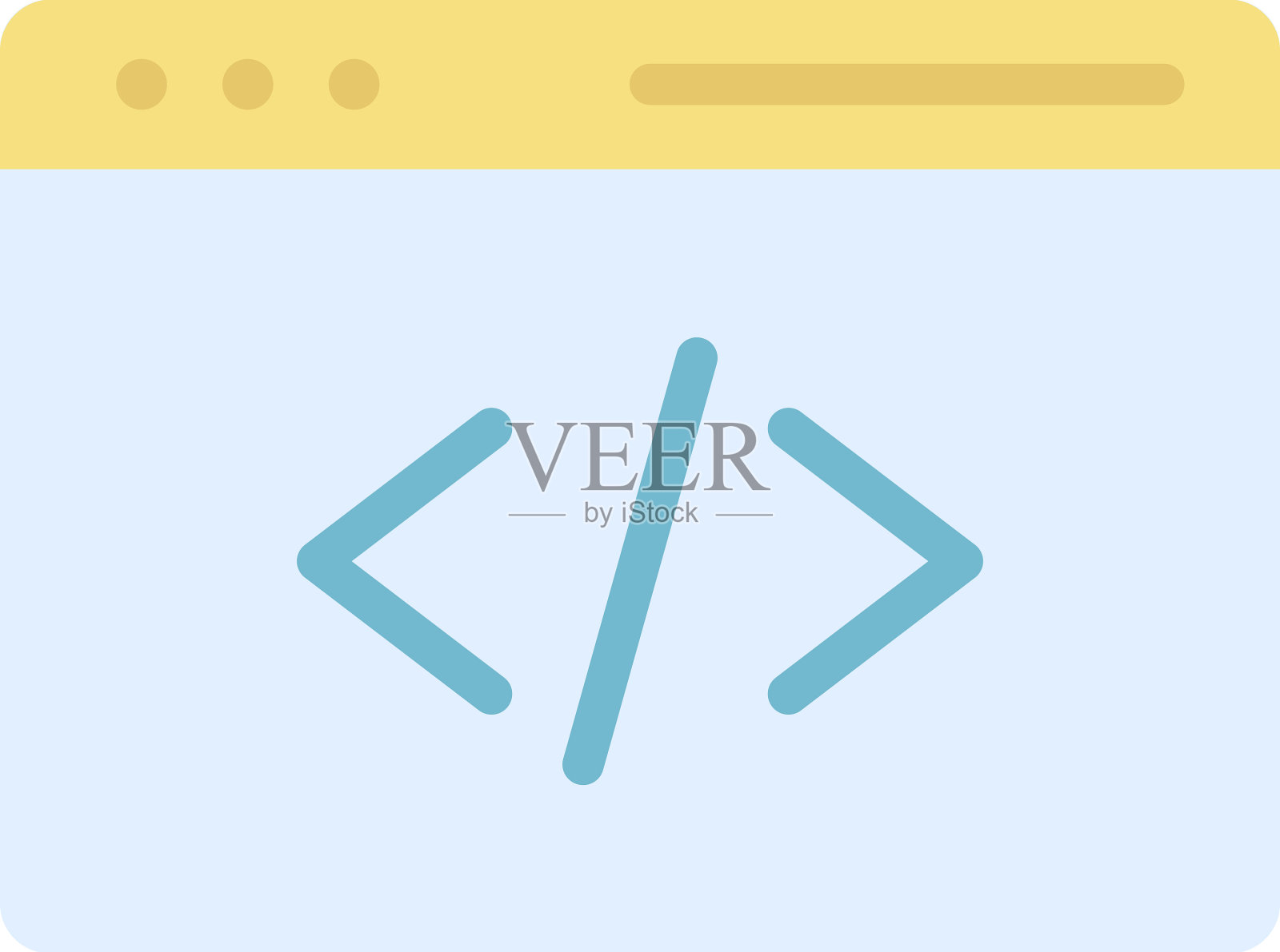 适合手机的编程图标图像插画图片素材